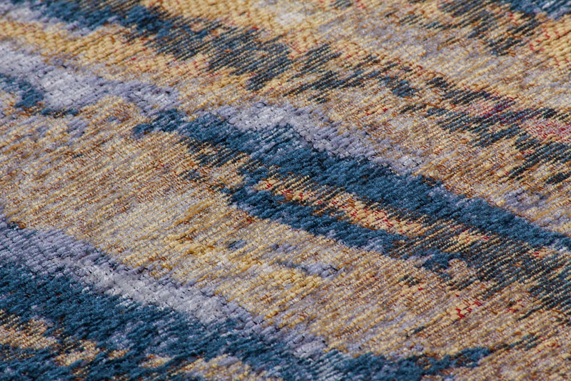 Vintage Teppich, Blaze 300, beige/blau, rechteckig, Höhe 8mm