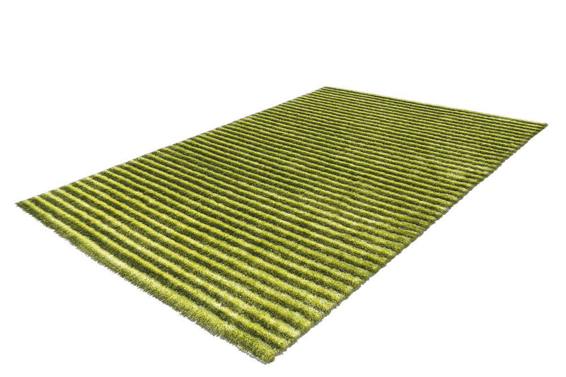 Hochflor Teppich, Telicia 200, grün, rechteckig, Höhe 30mm