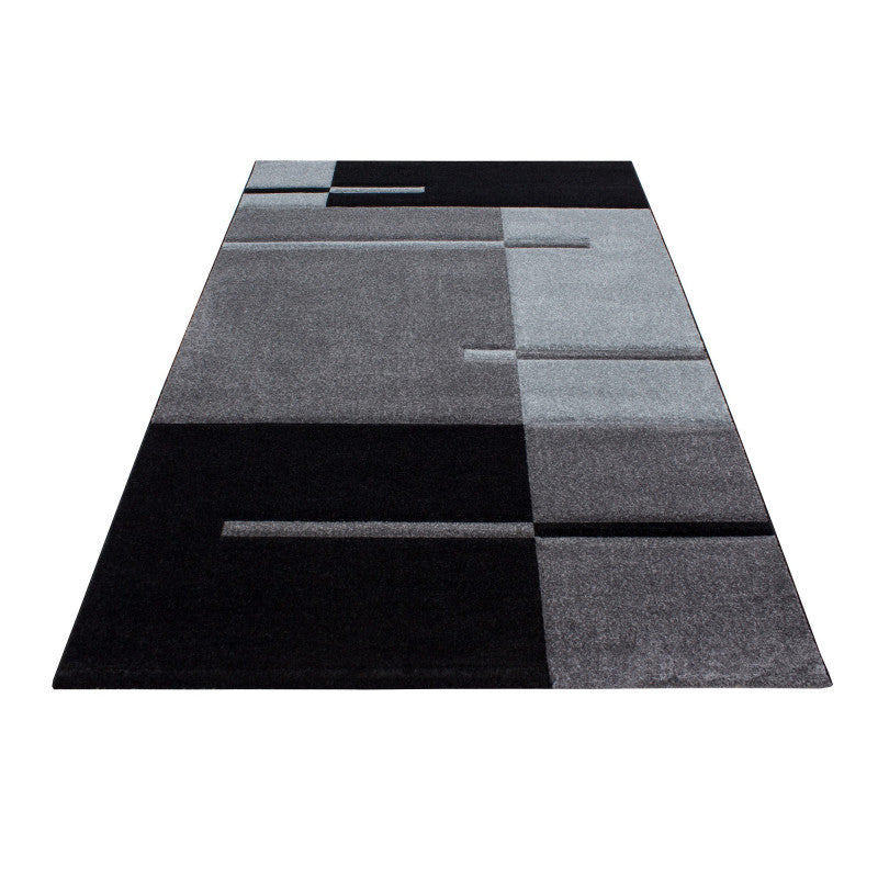 Kurzflor Teppich, Hawaii 1310, grau, rechteckig, Höhe 13mm