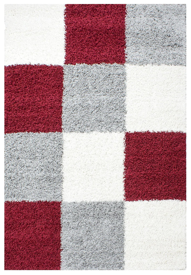 Hochflor Teppich, Life Shaggy 1501, rot, rechteckig, Höhe 30mm