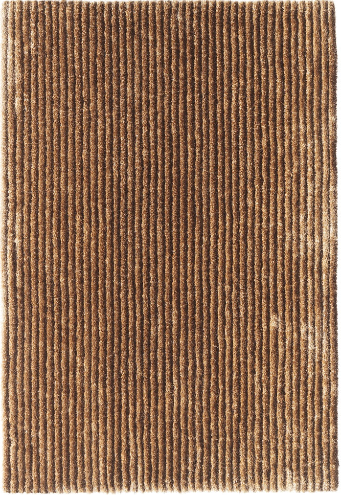 Hochflor Teppich, Telicia 100, braun, rechteckig, Höhe 30mm