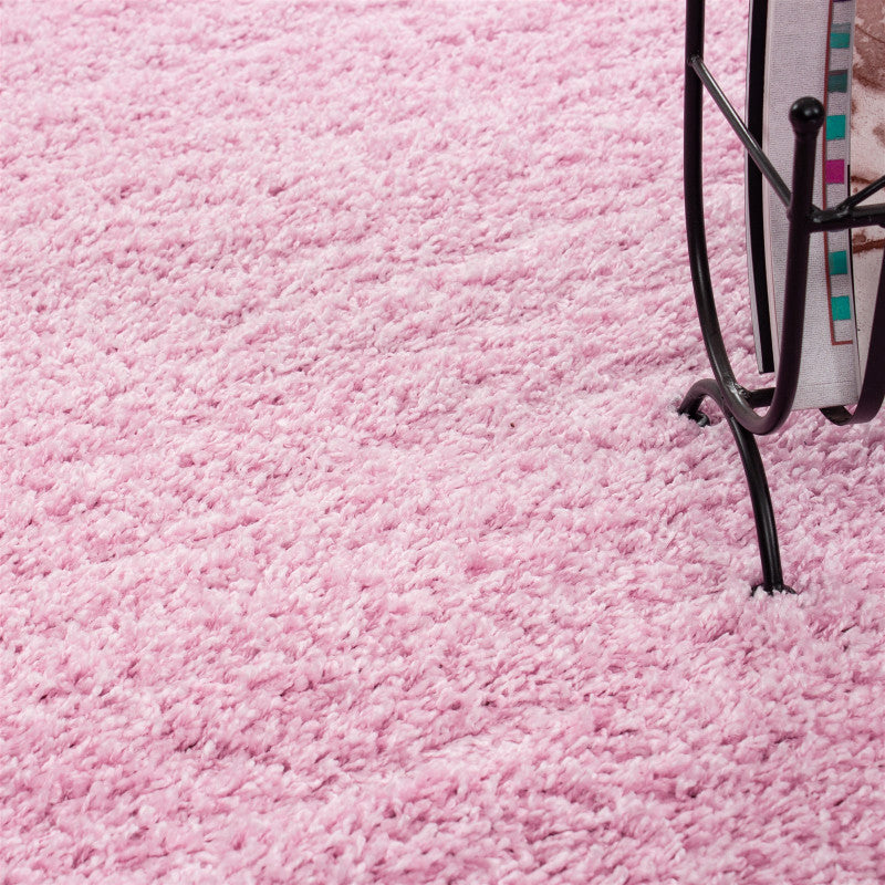 Hochflor Teppich, Life Shaggy 1500, pink, rechteckig, Höhe 30mm