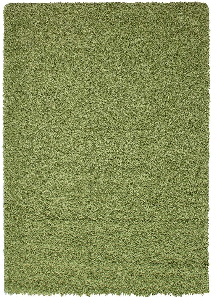 Hochflor Teppich, Dream Shaggy 4000, grün, rechteckig, Höhe 50mm
