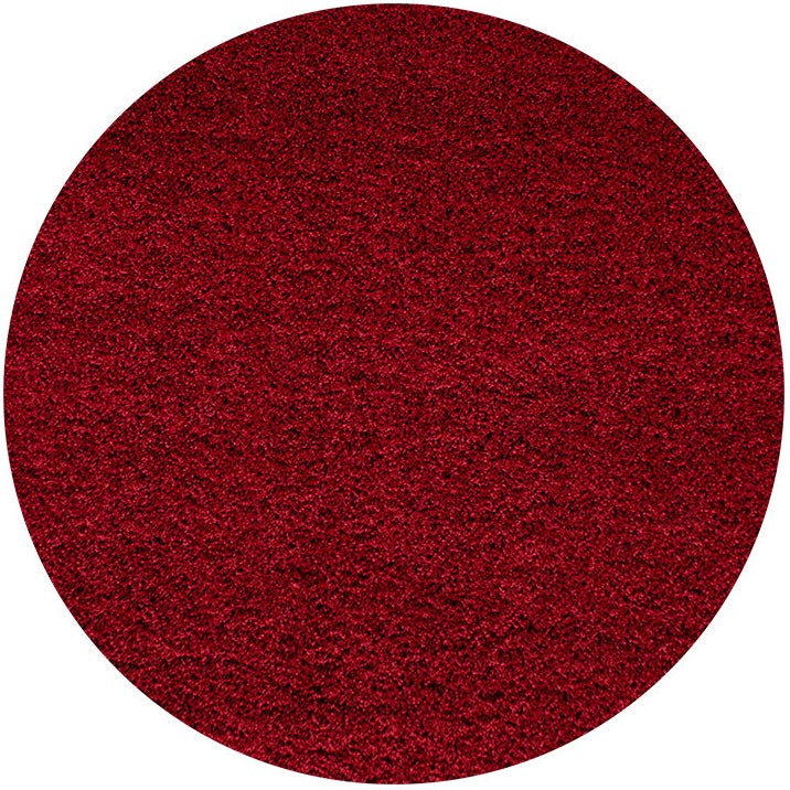 Runder Teppich, Dream Shaggy 4000, rot, rund, Höhe 50mm