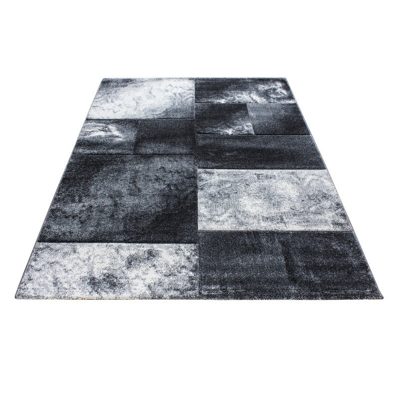 Höhe rechteckig, Teppich, Hawaii grau, Kurzflor 1710, 13mm