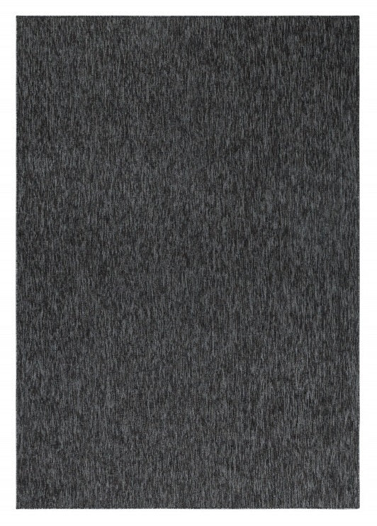 Kurzflor Teppich, Nizza 1800, anthrazit, rechteckig, Höhe 5mm