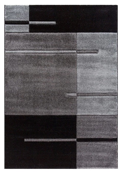Kurzflor Teppich, Hawaii 1310, grau, rechteckig, Höhe 13mm