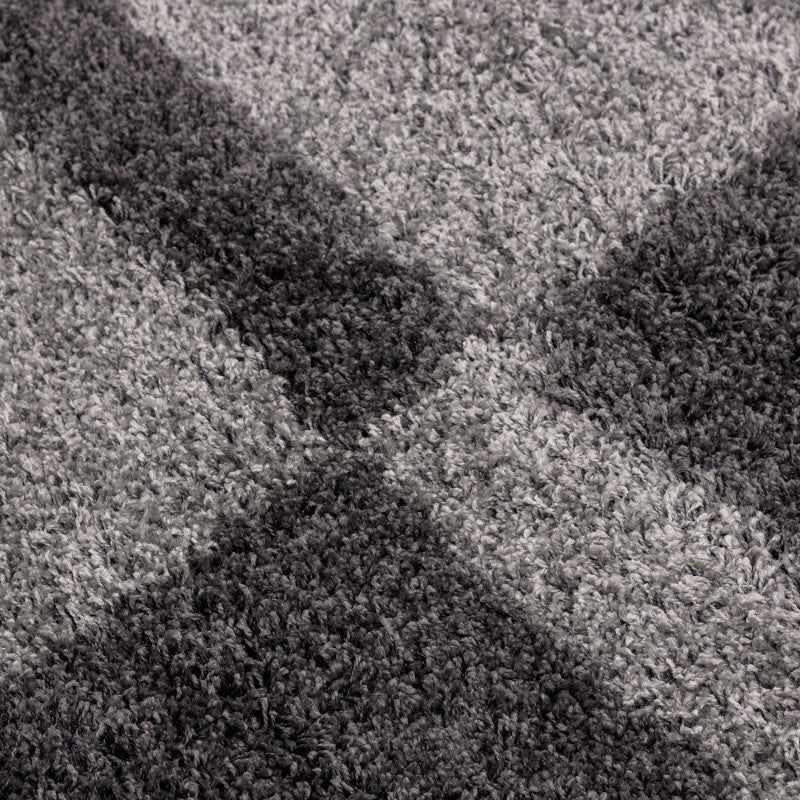 Hochflor Teppich, Gala Shaggy 2505, grau, rechteckig, Höhe 30mm