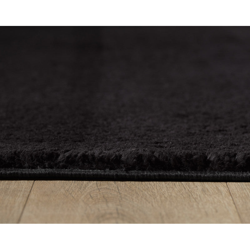 Runder Teppich, Catwalk 2600, schwarz, rund, Höhe 25mm