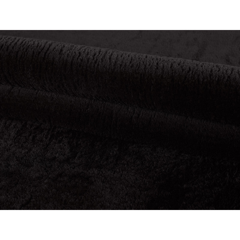 Kurzflor Teppich, Catwalk 2600, schwarz, rechteckig, Höhe 20mm