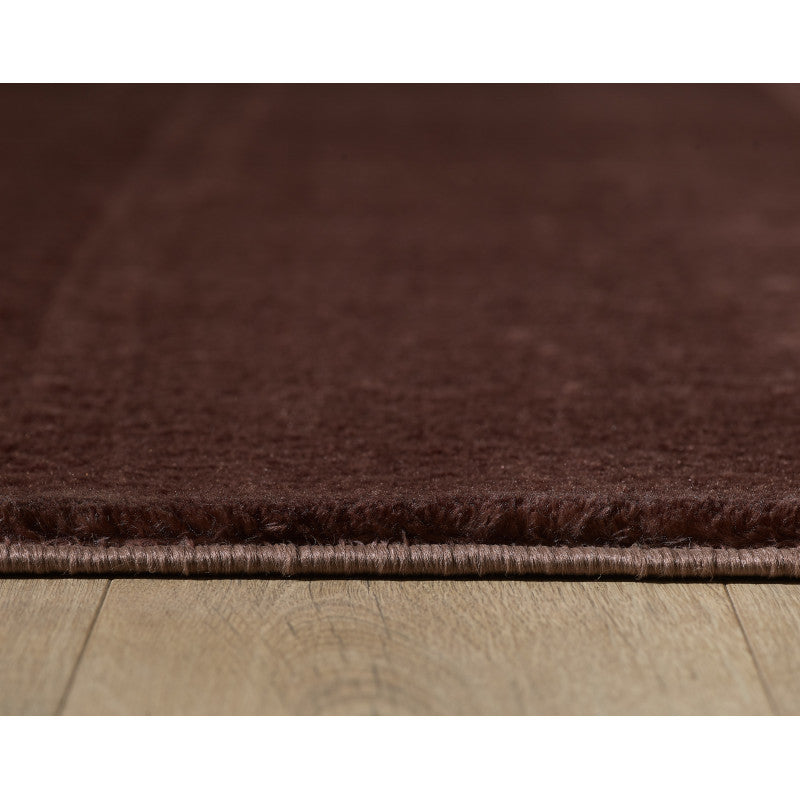 Kurzflor Teppich, Catwalk 2600, braun, rechteckig, Höhe 20mm