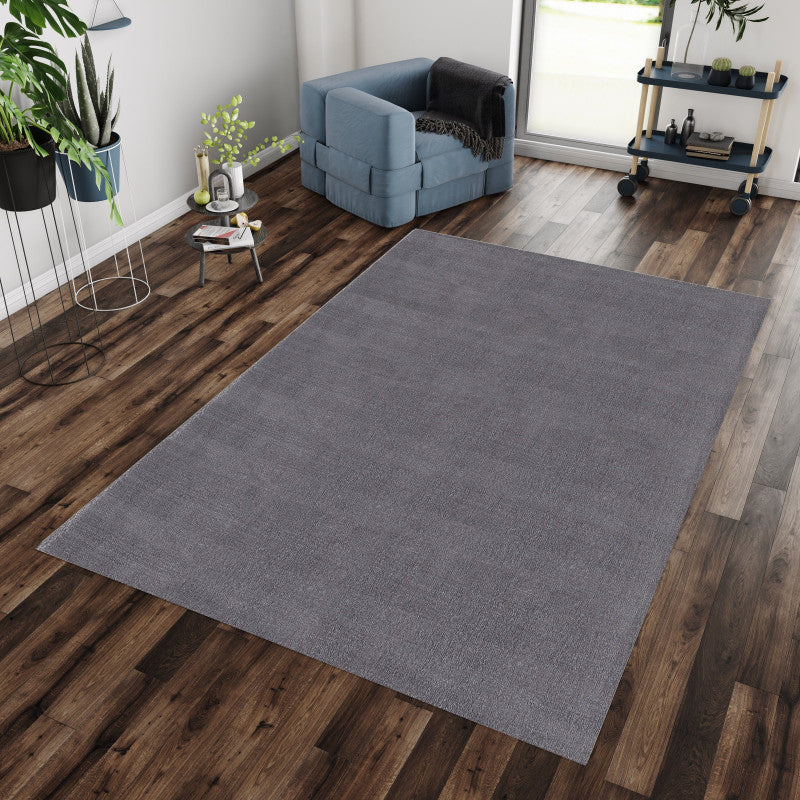 Kurzflor Teppich, Catwalk 2600, grau, rechteckig, Höhe 20mm
