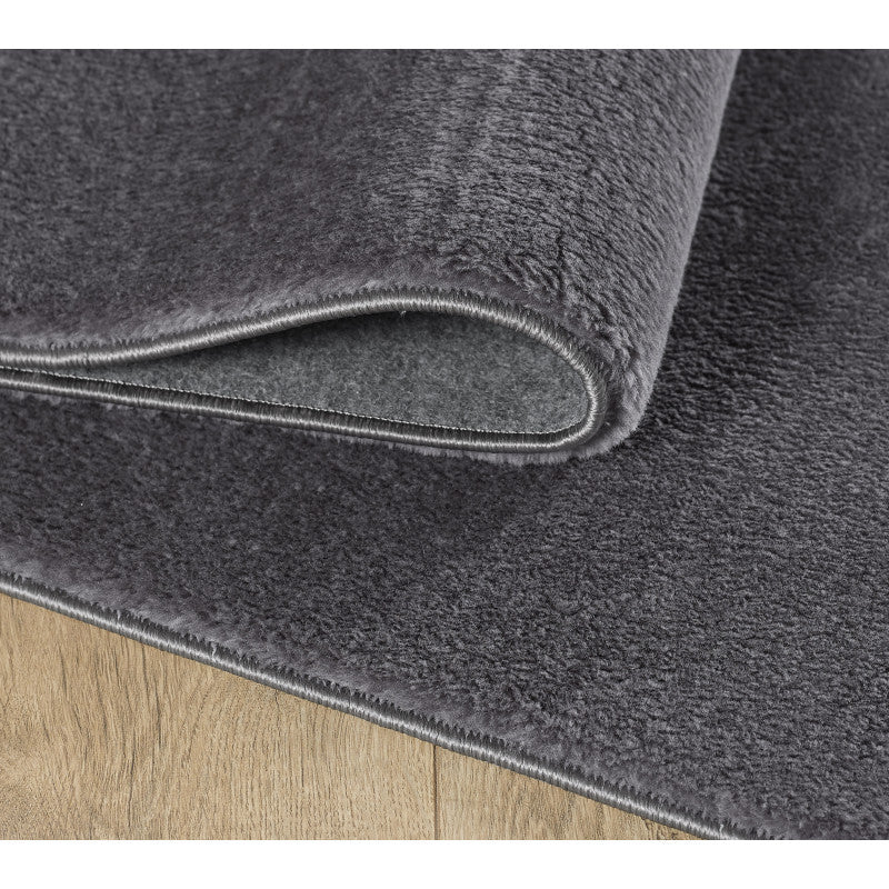 Runder Teppich, Catwalk 2600, grau, rund, Höhe 25mm