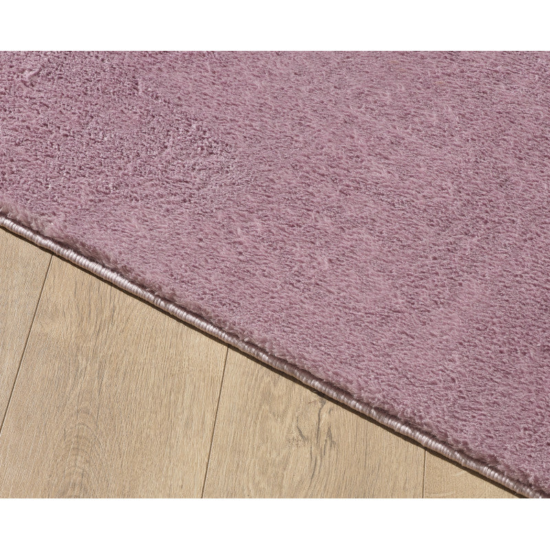 Kurzflor Teppich, Catwalk 2600, lila, rechteckig, Höhe 20mm