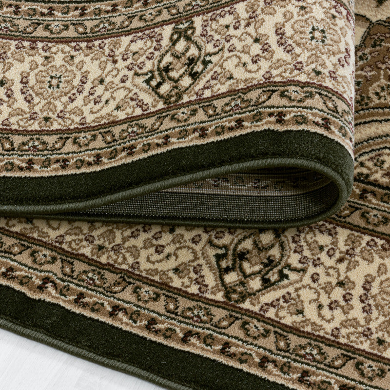 Orient Teppich, Kashmir 2601, rechteckig, Höhe grün, 9mm