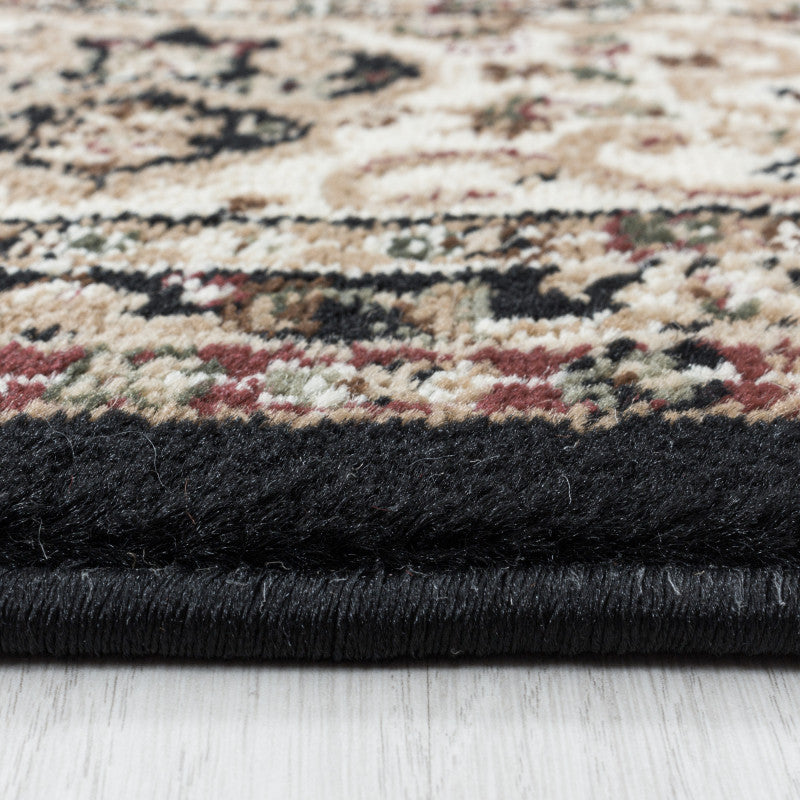 Orient Teppich, Kashmir 2608, schwarz, rechteckig, Höhe 9mm