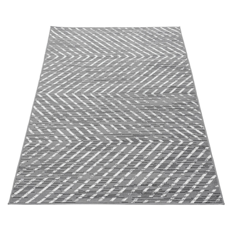 Kurzflor Teppich, Base 2810, grau, rechteckig, Höhe 10mm