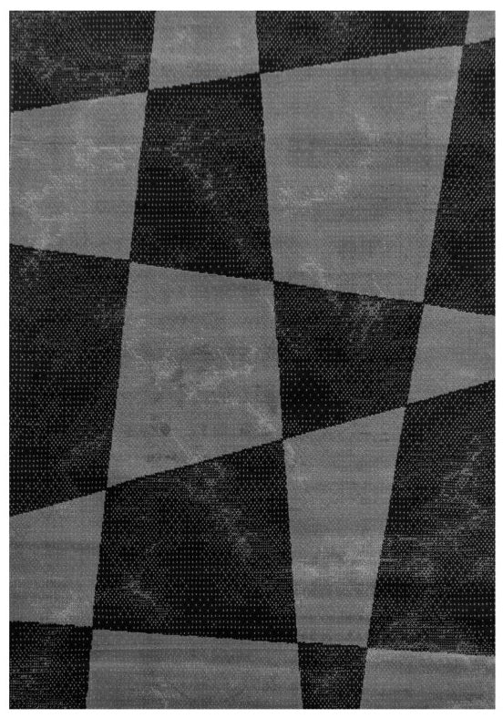 Kurzflor Teppich, Base 2830, schwarz, rechteckig, Höhe 10mm