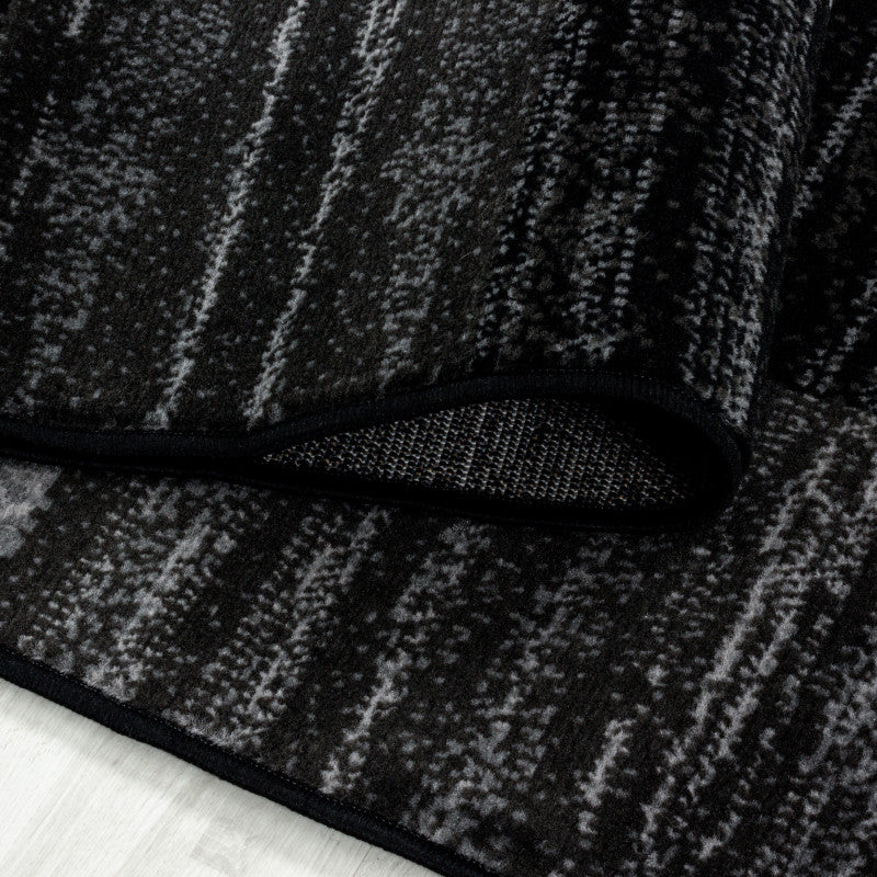 Kurzflor Teppich, Base 2850, schwarz, rechteckig, Höhe 10mm