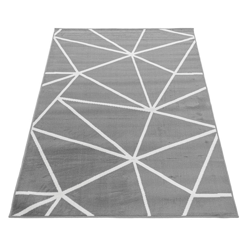 Kurzflor Teppich, Base 2860, grau, rechteckig, Höhe 10mm