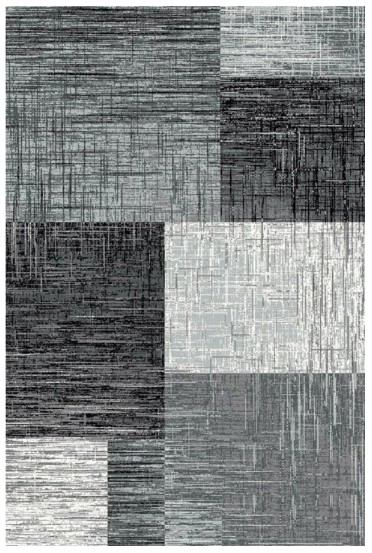 Kurzflor Teppich, Plus 8001, schwarz, rechteckig, Höhe 6mm