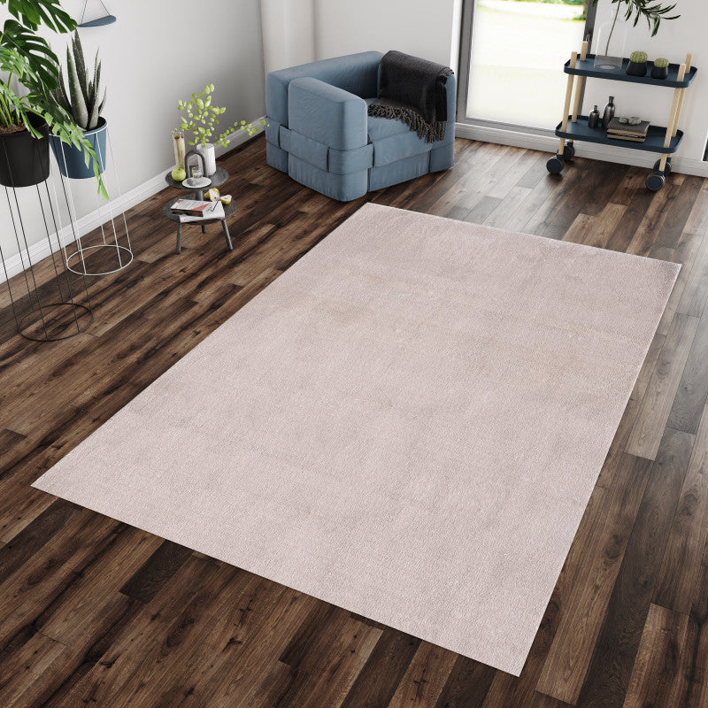 Kurzflor Teppich, Catwalk 2600, beige, rechteckig, Höhe 20mm