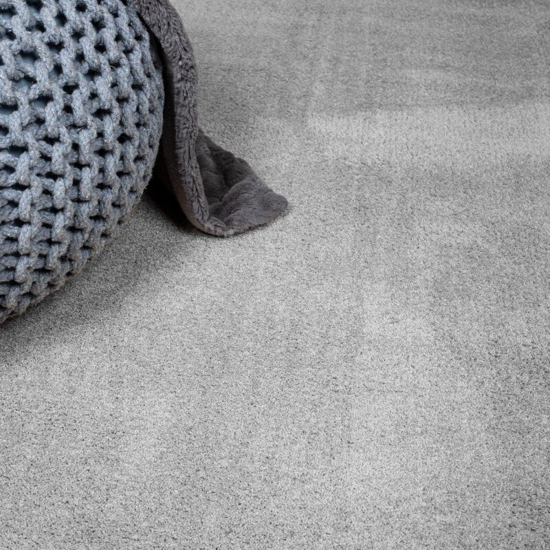 Hochflor Teppich, Softshine 2236, grau, rechteckig, Höhe 14mm