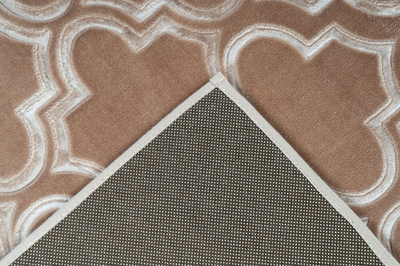 Kurzflor Vintage Teppich, Aero 500, taupe, rechteckig, Höhe 7mm