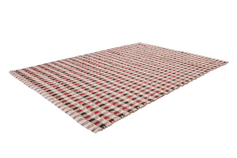 Kurzflor Teppich, Chess 110, natur/creme, rechteckig, Höhe 15mm