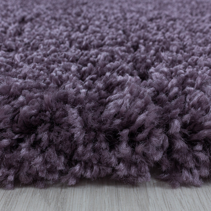Hochflor Teppich, Sydney Shaggy 3000, violett, rechteckig, Höhe 50mm