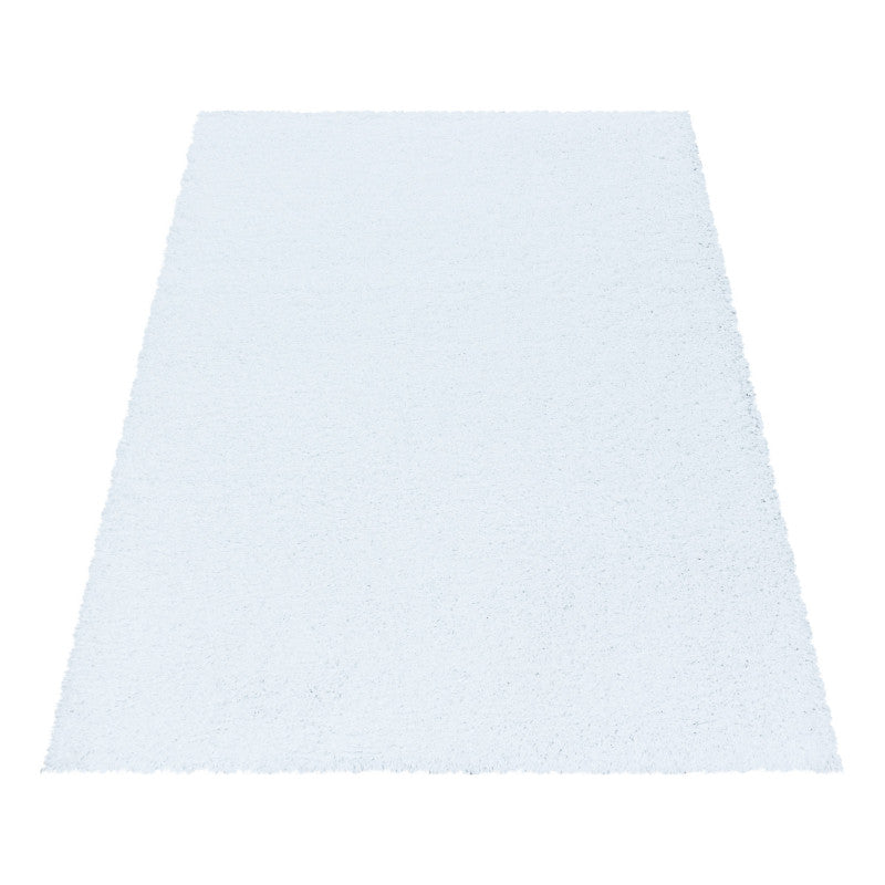 Hochflor Teppich, Sydney Shaggy 3000, weiß, rechteckig, Höhe 50mm