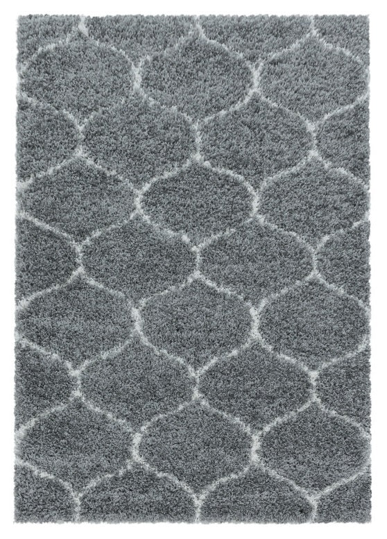 Hochflor Teppich, Salsa Shaggy 3201, grau, rechteckig, Höhe 30mm