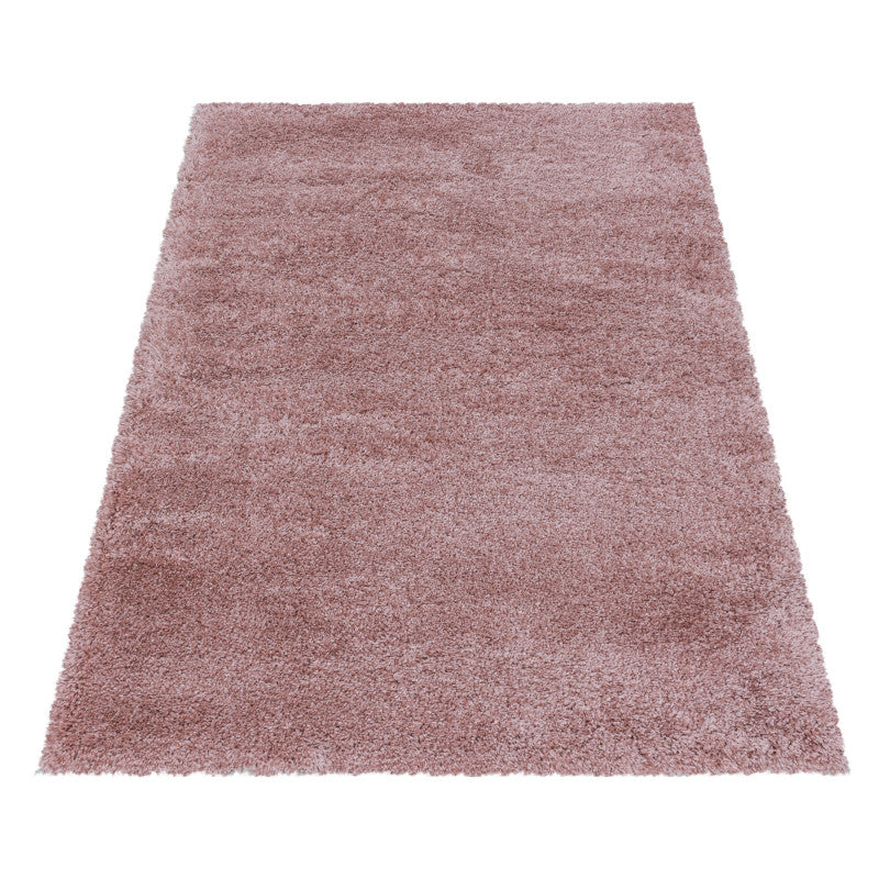 Hochflor Teppich, Fluffy Shaggy 3500, rose, rechteckig, Höhe 50mm