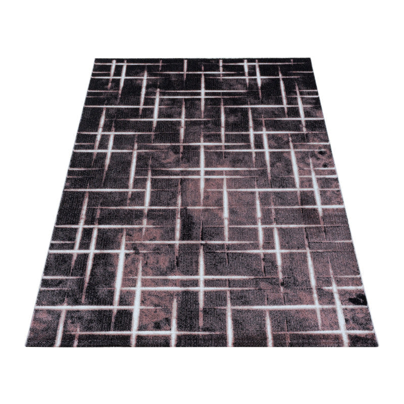 Kurzflor Teppich, Costa 3521, pink, rechteckig, Höhe 9mm