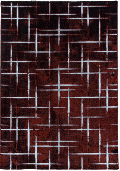 Kurzflor Teppich, Costa 3521, rot, rechteckig, Höhe 9mm