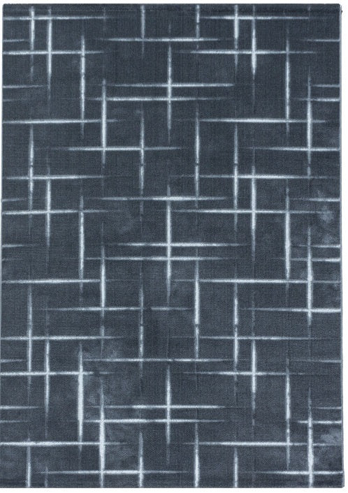 Kurzflor Teppich, Costa 3521, grau, rechteckig, Höhe 9mm