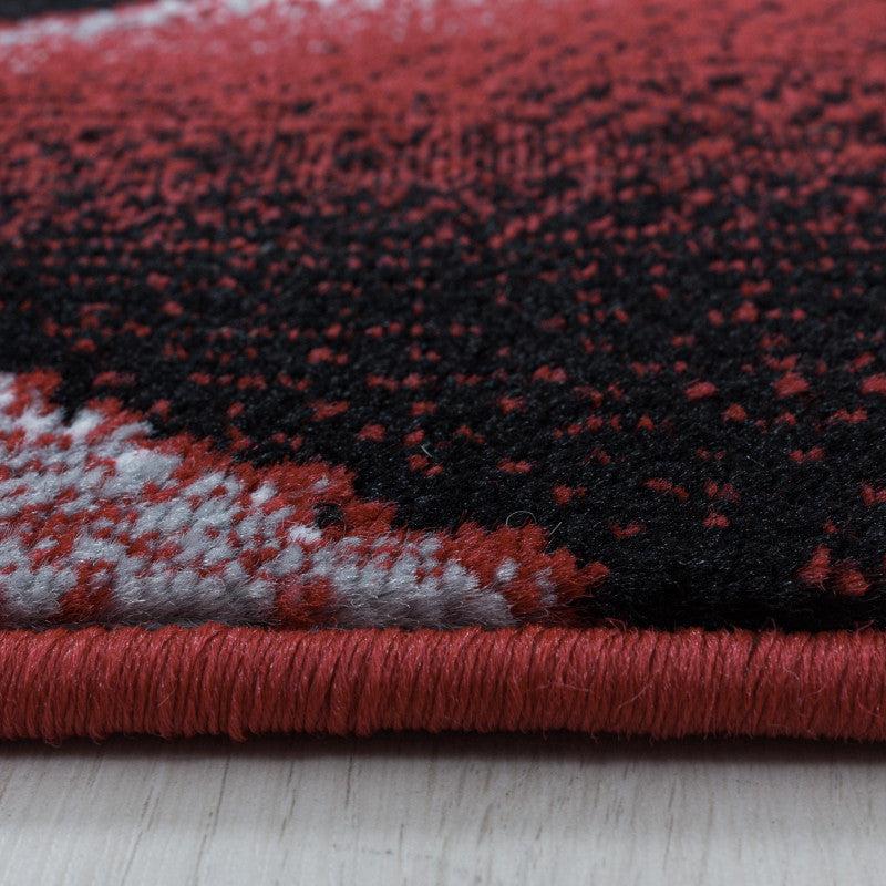 Kurzflor Teppich, Costa 3522, rot, rechteckig, Höhe 9mm