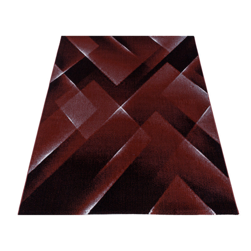 Kurzflor Teppich, Costa 3522, rot, rechteckig, Höhe 9mm