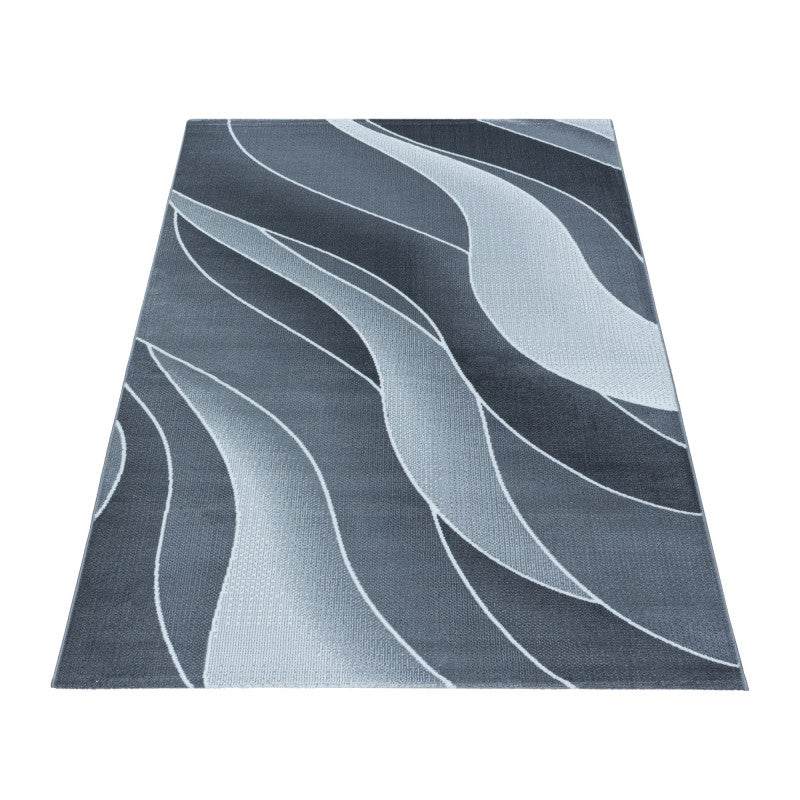 Kurzflor Teppich, Costa 3523, grau, rechteckig, Höhe 9mm