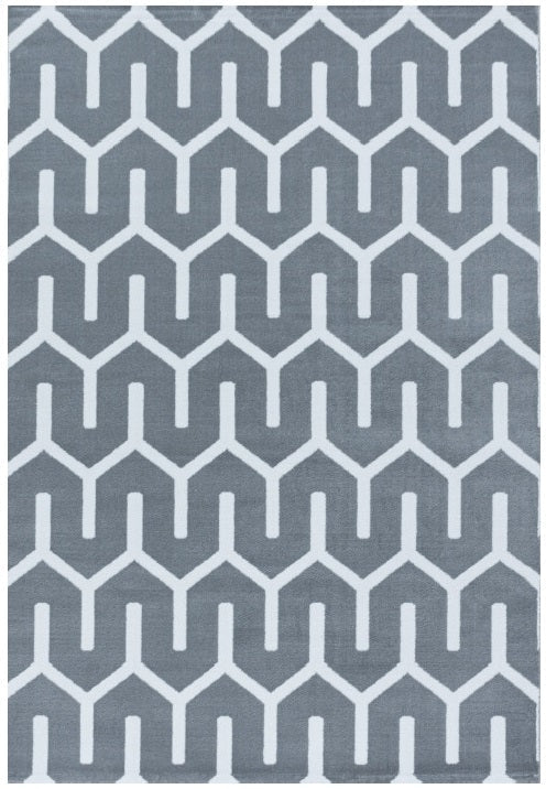 Kurzflor Teppich, Costa 3524, grau, rechteckig, Höhe 9mm