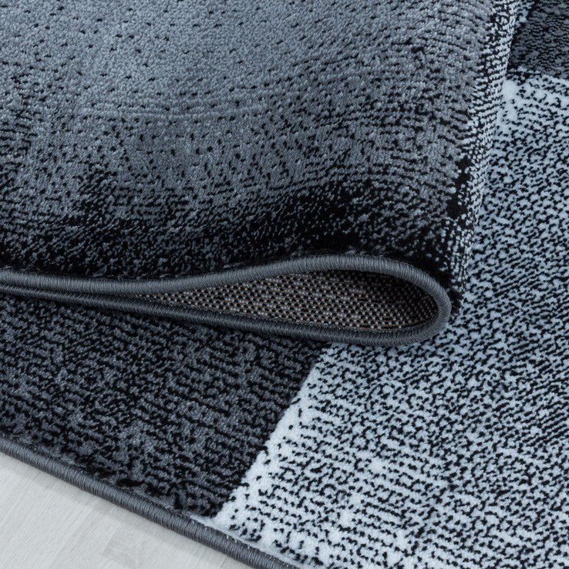 Kurzflor Teppich, Costa 3526, schwarz, rechteckig, Höhe 9mm