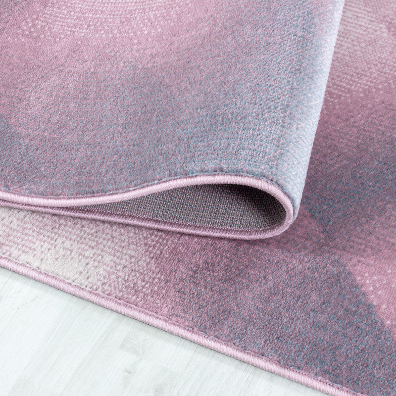 Kurzflor Teppich, Costa 3529, pink, rechteckig, Höhe 9mm