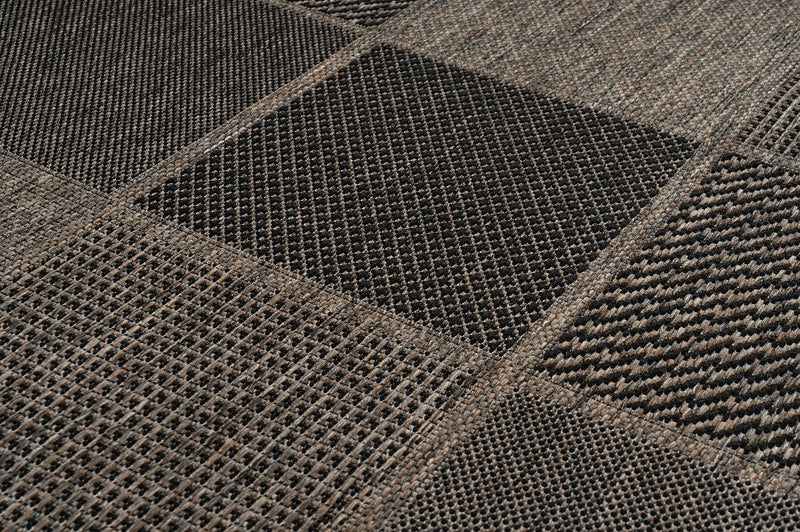Kurzflor Teppich, Galil 400, grau, rechteckig, Höhe 8mm
