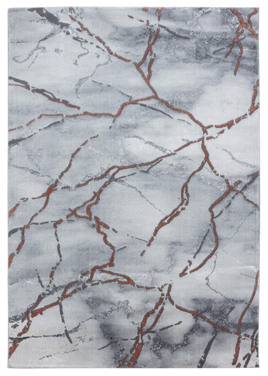 Kurzflor Teppich, Naxos 3815, bronze, rechteckig, Höhe 12mm