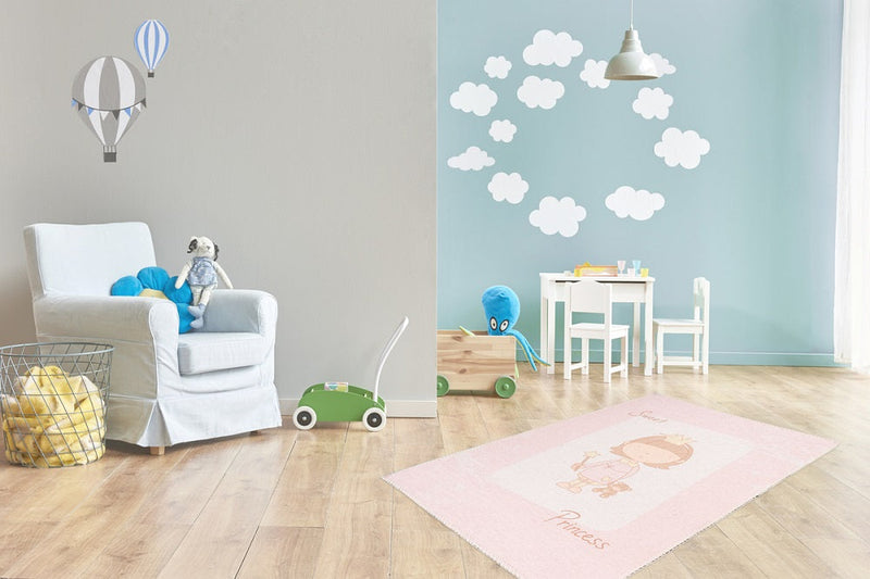 Kinderteppich, Bambini 300, rosa, rechteckig, Höhe 5mm