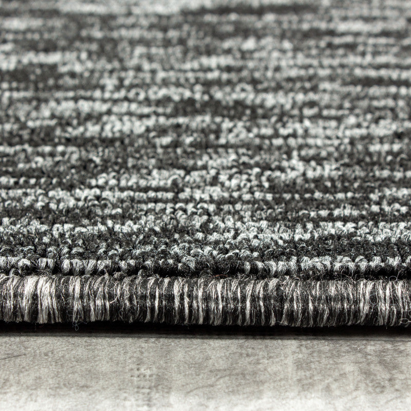 Kurzflor Teppich, Nizza 1800, anthrazit, rechteckig, Höhe 5mm