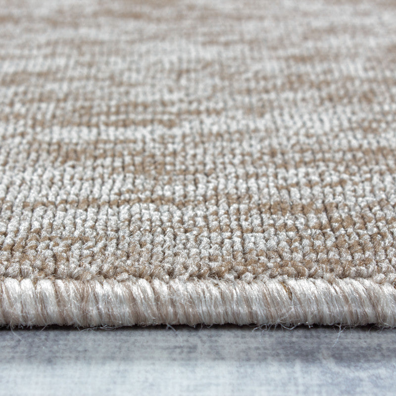 Kurzflor Teppich, Nizza 1800, beige, rechteckig, Höhe 5mm