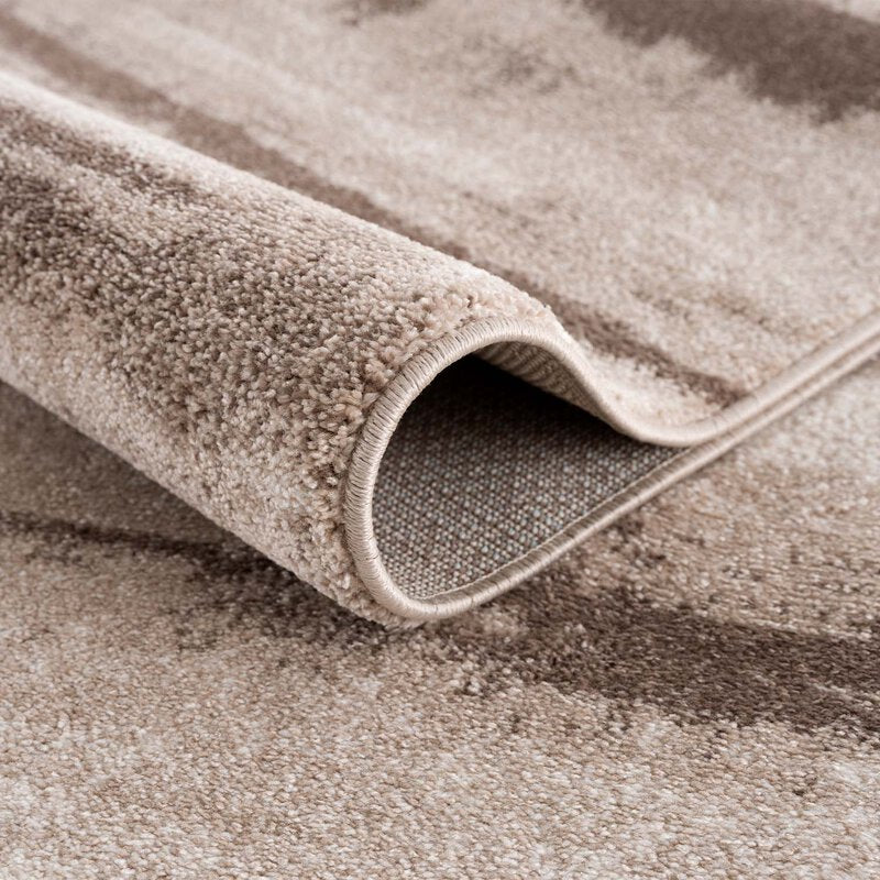 Kurzflor Teppich, Moda 576, beige, rechteckig, Höhe 11mm
