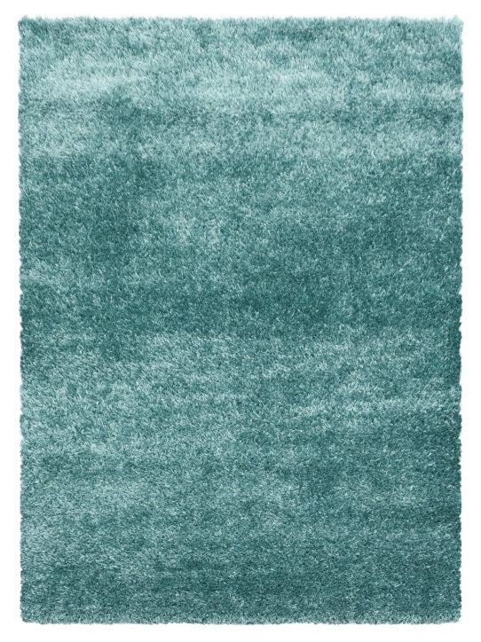 Hochflor Teppich, Brilliant Shaggy 4200, aqua, rechteckig, Höhe 50mm