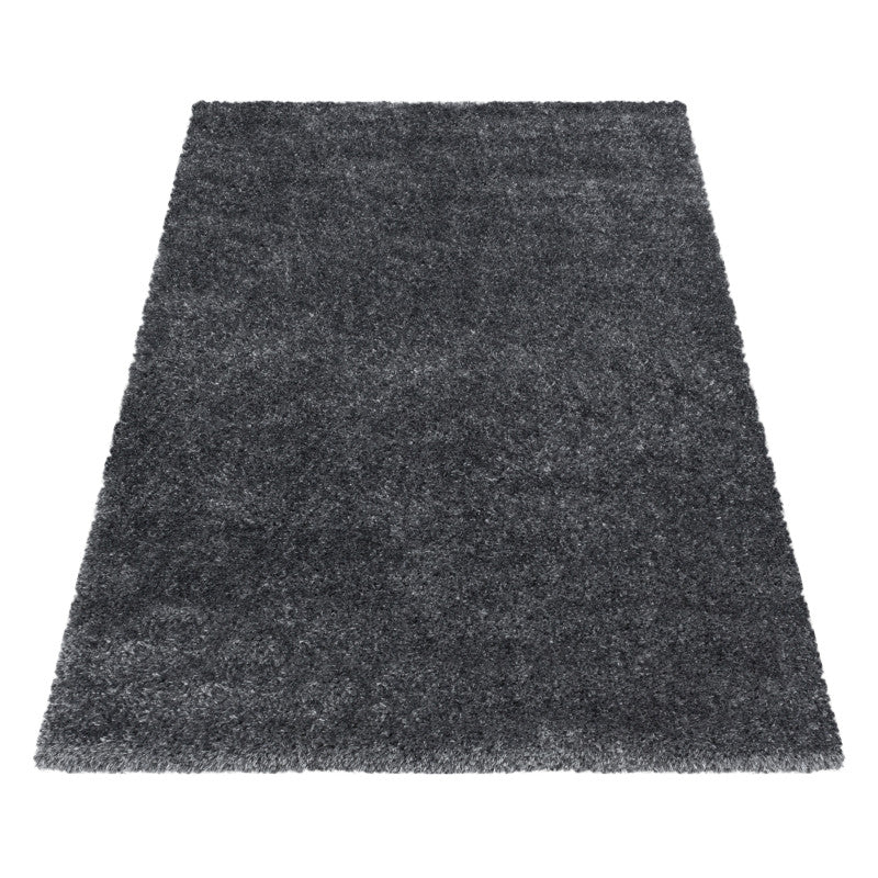 Hochflor Teppich, Brilliant Shaggy 4200, grau, rechteckig, Höhe 50mm